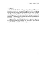 Nhóm 1 – kinh tế vĩ mô