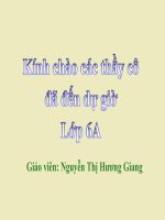 BÀI GIẢNG TÍCH hợp LIÊN môn TOÁN 6 làm QUEN với số NGUYÊN âm