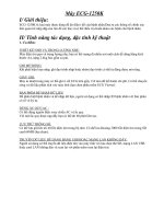 Máy đo điện tâm đồ ECG 1250k