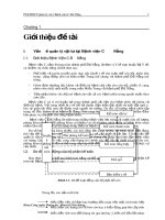 Phân tích và thiết kế hệ thống quản lý vật tư bệnh viện c đà nẵng