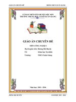 iáo án dạy học theo chủ đề môn công nghệ 8 đặc điểm và cấu tạo của mạng điện trong nhà