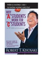Sự khủng hoảng giáo dục (why "a" students work for "c" students)