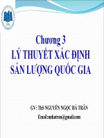 BÀI GIẢNG KINH tế vĩ mô TP HCM 3 