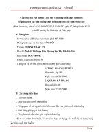 tích hợp liên môn toán 9 vận DỤNG KIẾN THỨC lí, hóa vào TRÌNH bày lời GIẢI một số bài tập GIẢI bài TOÁN BẰNG CÁCH lập PHƯƠNG TRÌNH, hệ PHƯƠNG TRÌNH  