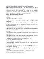 BÀI THU HOẠCH CHÍNH TRỊ ĐẦU KHÓA