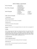 Bài tự luận tiếng anh 12