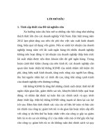 Hoàn thiện hệ thống kiểm soát nội bộ tại công ty cổ phần kinh doanh than miền bắc   vinacomin 