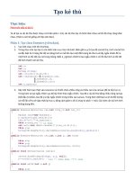 Tài liệu hướng dẫn lập trình game androi
