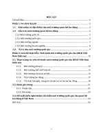Phân tích cấu trúc của môi trường QHLĐ. Vị trí của môi trường quốc gia trong cấu trúc đó. Tình hình môi trường quốc gia của QHLĐ Việt Nam hiện nay.