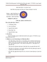 Thiết kế hệ thống quản lí chất thải rắn đô thị cho quận 2, TP HCM và qui hoạch đến năm 2035