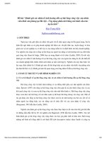 Đánh giá các nhân tố ảnh hưởng đến sự hài lòng công việc của nhân viên khối văn phòng tại hà nội   ứng dụng phân tích bằng mô hình cấu trúc tuyến tính