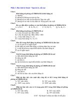 Kỹ thuật Cơ điện mỏ hầm lò - 458 câu hỏi và đáp án Đặc tính kỹ thuật - Nguyên lý, cấu tạo