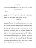 Nhận thức của bạn về nền văn hóa tiên tiến đậm đà bản sắc dân tộc việt nam 