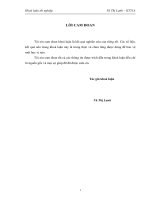 nghiên cứu mối liên kết “bốn nhà” trong sản xuất, chế biến, tiêu thụ nấm ăn, nấm dược liệu tại công ty cổ phần tb