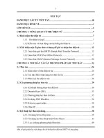 Một số giải pháp lọc nội dung cho hệ thống thư điện tử SMTP và ứng dụng 