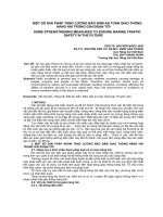 MỘT số GIẢI PHÁP TĂNG CƯỜNG bảo đảm AN TOÀN GIAO THÔNG HÀNG hải TRONG GIAI đoạn tới