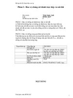 Bài Tập Dài Kỹ Thuật Điện Cao Áp