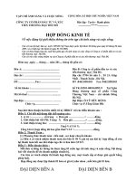 Dự án  TRuyền thông  của công ty truyền thông và TẠP CHÍ ÁNH SÁNG VÀ CUỘC SỐNG