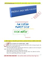 KỸ NĂNG ĂN ĐIỂM ĐỌC HIỂU NGỮ VĂN