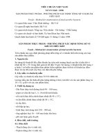 TCVN SẢN PHẨM THỰC PHẨM  PHƯƠNG PHÁP XÁC ĐỊNH TỔNG SỐ VI KHUẨN HIẾU KHÍ