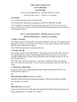 TCVN SỮA VÀ SẢN PHẨM SỮA  HƯỚNG DẪN LẤY MẪU