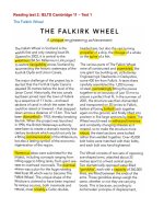 Giải thích từ vựng_IELTS Cambridge 11_ Test 1  the falkirk wheel