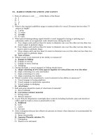 CÂU HỎI TRẮC NGHIỆM CHUYÊN MÔN CHO SỸ QUAN QUẢN LÝ 8