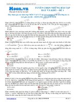 Tuyển chọn những đề thi hay và khó trong các kì thi tuyển sinh Đại học môn Vật lý