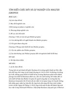 TÌM HIỂU CUỘC ĐỜI VÀ SỰ NGHIỆP CỦA WALTER GROPIU1