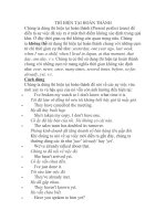 THÌ HIỆN tại HOÀN THÀNH