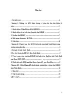 Thực trạng thu BHXH của tỉnh ninh bình trong những năm gần đây