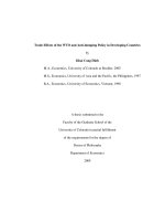 a thesis submitted to the faculty of the graduate school of the university of colorado in partial fulfillment of the requirements for the degree of doctor of philosophy department of economics