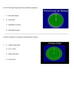 CÂU HỎI TRẮC NGHIỆM CHUYÊN MÔN CHO SỸ QUAN QUẢN LÝ 9