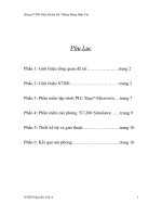 Dùng s7200 điều khiển hệ thống đóng hộp táo