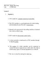 Tài liệu tiếng anh chuyên ngành điều khiển