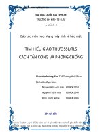 TÌM HIỂU GIAO THỨC SSL TLS CÁCH tấn CÔNG và PHÒNG CHỐNG