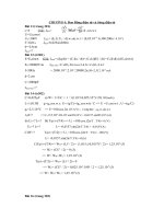 Một số bài tập có lời giải môn Vật Lý đại Cương A2