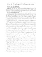 TÀI LIỆU ÔN THI LÝ THUYẾT TÀI CHÍNH