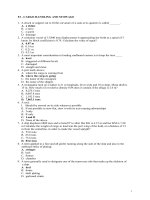 CÂU HỎI TRẮC NGHIỆM CHUYÊN MÔN CHO SỸ QUAN QUẢN LÝ 6