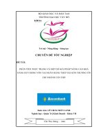 Phân tích thực trạng và một số giải pháp nâng cao khả năng huy động vốn tại Ngân hàng TMCP Sài Gòn Thương tín Sacombank chi nhánh Cần Thơ