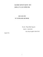 Tại sao hồ chí minh chủ trương thực hiện cơ cấu kinh tế hàng hóa nhiều thành phần trong thời kỳ quá độ lên CNXH 