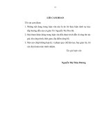 Nghiên cứu lý thuyết naive bayes và ứng dụng trong phân loại văn bản tiếng việt