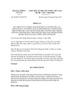 TIÊU CHUẨN VIỆT NAM QUY ĐỊNH VỀ TẢI TRỌNG, KHỔ GIỚI HẠN CỦA ĐƯỜNG BỘ