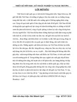 Lập phương án kinh doanh xuất khẩu giày da thể thao của công ty cổ phần giày dép xuất khẩu LEMEXCOM với công ty bromleys   anh 