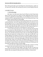 MỐI QUAN hệ GIỮA các CHỈ TIÊU THỐNG kê lưu CHUYỂN HÀNG hóa, ý NGHĨA của mối QUAN hệ đó TRONG THỰC TIỄN HOẠT ĐỘNG KINH DOANH của DOANH NGHIỆP 