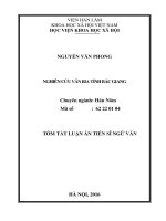 Nghiên cứu văn bia tỉnh bắc giang (TT)