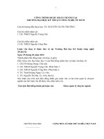 Nghiên cứu quy hoạch quản lý chất thải rắn sinh hoạt tỉnh đắk nông đến năm 2020 và định hướng đến năm 2030 full 