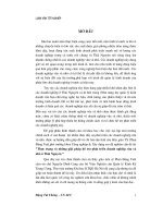 Luận văn thực trạng và những giải pháp hỗ trợ phát triển doanh nghiệp vừa và nhỏ ở thái nguyên