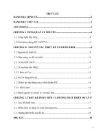 Đồ án thiết bị báo cháy