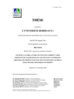 thèse présentée à luniversité bordeaux 1, école doctorale de science de la vie et de la santé, spécialité sciences des aliments et nutrition
